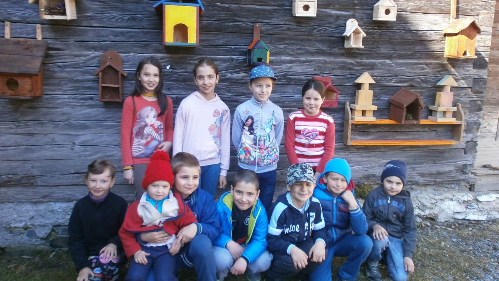 Copii Patrula de Reciclare comuna Baisoara judetul Cluj educatie de mediu